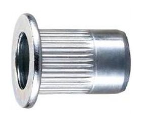 TUERCA REMACHABLE C/A ACERO CINC M10 (0,5-3,5)