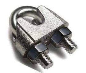 SUJETACABLE INOX DIN 741 5mm SCI 105