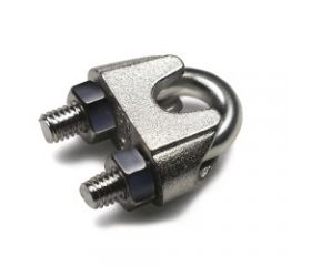 SUJETACABLE INOX DIN 741 10mm SCI 110