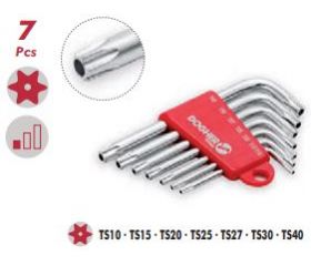 JGO 7 LLAVES TORX INVIOL TORX 10 A TORX 40 DOGHER