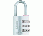 CANDADO COMBINACION ALUMINIO 30mm PLATA ABUS