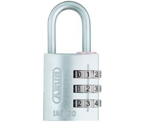 CANDADO COMBINACION ALUMINIO 30mm PLATA ABUS
