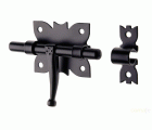 CERROJO ESTILO Nº84R 80mm NEGRO