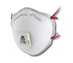 MASCARILLA 8833 DESECHABLE FFP3 C/VALV 3m