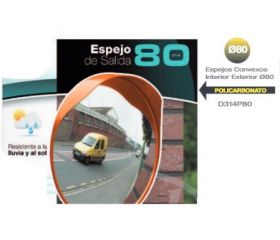 ESPEJO CONVEXO 80CM POLICARBONATO