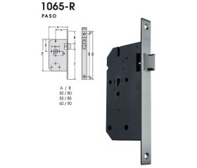 CERRADURA PASO 1065R/20/55RI INOX OCARIZ