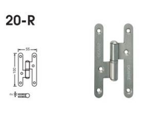 PERNIO 20R I 100X55 INOX OCARIZ