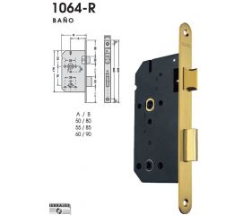 CERRADURA BAÑO INOX 1064R/20/55RI OCARIZ