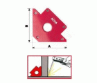 ESCUADRA MAGNETICA 140X140X20mm