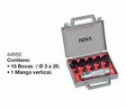ESTUCHE 11U SACABOCADOS 3 A 20mm