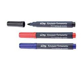 ROTULADOR TINTA PERMANENTE FINO NEGRO