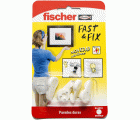 PAQ 4U COLGADOR 3 PUNTAS FAST & FIX FISCHER