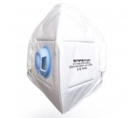 MASCARILLA PROTECCION FFP3 NR D C/VALVULA SAFETOP