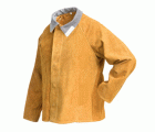 CHAQUETA SOLDADOR CUERO BEST ROJO M