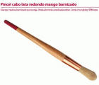 PINCEL REDONDO Nº26 M/BARNIZADO