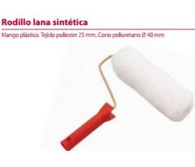 RODILLO LANA SINTETICA CONO 40 DE 18CM