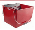 CUBETA PLASTICO 2 ASAS+REJILLA PLASTICO