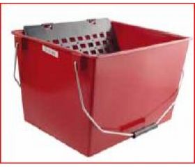 CUBETA PLASTICO 2 ASAS+REJILLA PLASTICO