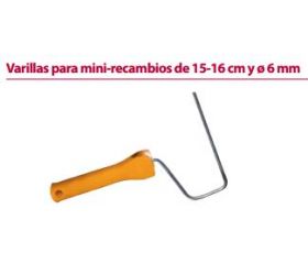MANGO RODILLO 15CM