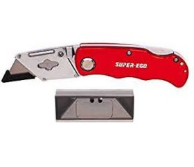 CUTTER NAVAJA RETRACTIL+10 RECAMBIOS SUPER EGO