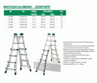 ESCALERA CODIFORTE ALUMINIO AL-060