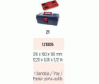 CAJA HERRAMIENTAS PLASTICO Nº 21 TAYG