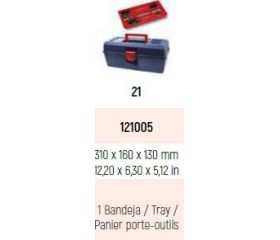 CAJA HERRAMIENTAS PLASTICO Nº 21 TAYG