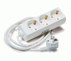 BASE MULTIPLE 3T 2P+TT 1,4M CABLE+INT TAYG