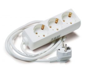 BASE MULTIPLE 3T 2P+TT 1,4M CABLE+INT TAYG