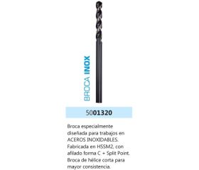 BROCA HI-INOX 10,00mm PRESTO DIN 338