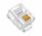 CONECTOR MODULAR 6P4C RJ11