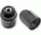 PORTALAMPARA LISO E27 NEGRO