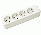 BASE MULTIPLE 4T C/TT 16A S/CABLE