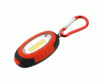 LINTERNA LED COB C/MOSQUETON