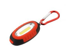 LINTERNA LED COB C/MOSQUETON