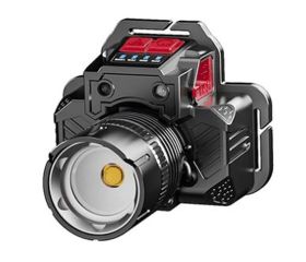 LINTERNA FRONTAL LED RECARGABLE 15W MD DAKAR