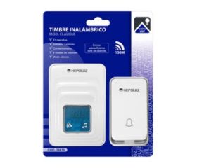 TIMBRE INALAMBRICO AC TRANSMISOR S/PILAS