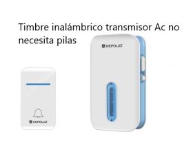 TIMBRE INALAMBRICO TRANSM AC AMAIA