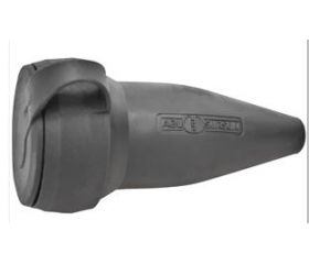 BASE AEREA ENCHUFE GOMA IP44 C/TAPA