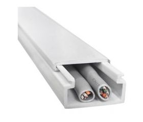 TIRA 2M CANALETA 40X25 BLANCA ADHESIVA
