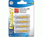 PAQ.4U PILA R06 NIMH 1200MAH RECARGABLE AA