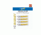 PAQ.4U PILA R03 NIMH 950MAH RECARGABLE