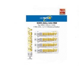 PAQ.4U PILA R03 NIMH 950MAH RECARGABLE