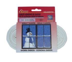 BURLETE CAUCHO P 6M BLANCO