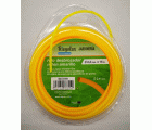 BLISTER HILO NYLON DESBROZ.RED.2,4X15M AMARILLO