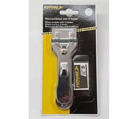 RASCAVIDRIOS A/INOX + 5 REPUESTOS