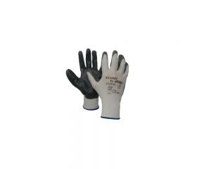GUANTE POLIEST RECUBIERTO NITRILO GRIS ECO NIT T9