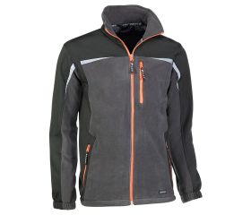 POLAR CORTAVIENTOS NEGRO/NARANJA XL DAKOTA