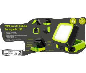 MINI LUZ TRABAJO RECARG MAGN IP54 750Lm 6500K