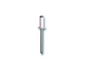 REMACHE ALU/ACERO 4X8 BLANCO RAL9016 GESIPA